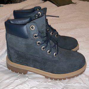 Blue Waterproof Timberland Boots